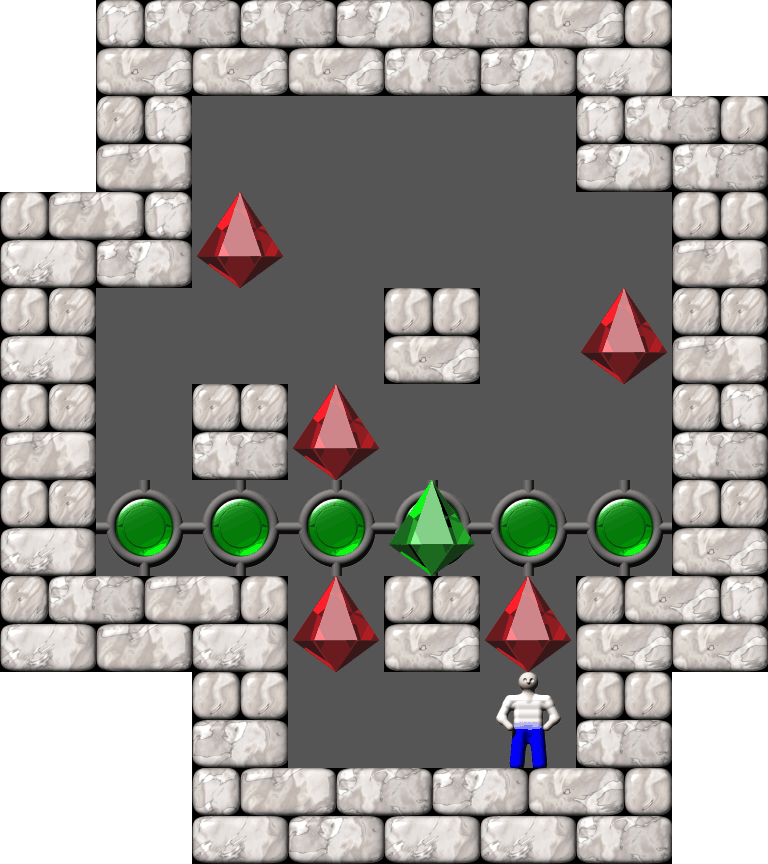 Sokoban Kevin 16 level 99